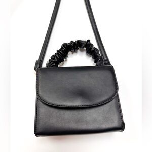 Ardene Mini Crossbody Bag – Black Faux Leath